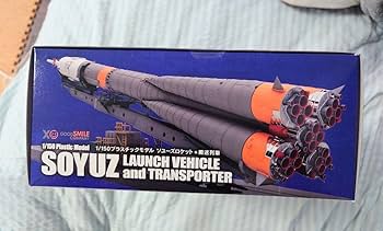 グッドスマイルカンパニー　ソユーズ　ロケット　搬送列車　1/150 MODEROID 1/150プラスチックモデルソユーズ ロケット ＋ 搬送